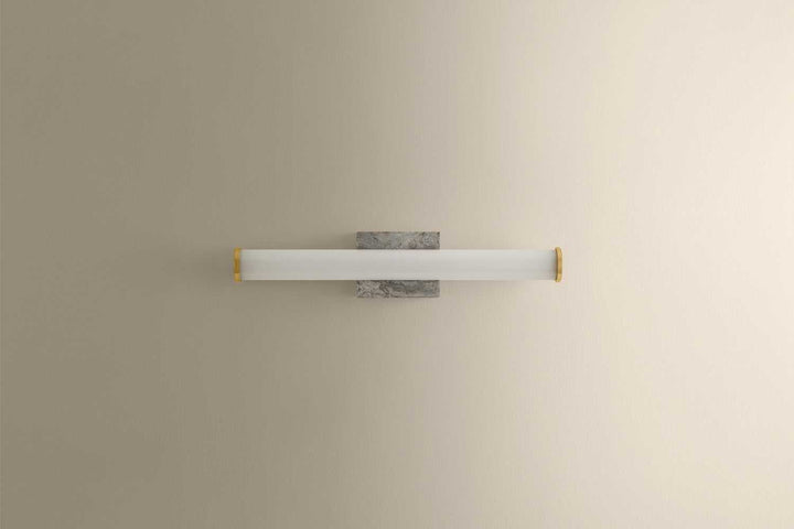 Stony Point LED Wall Sconce in Aged Brass Hudson Valley Canada