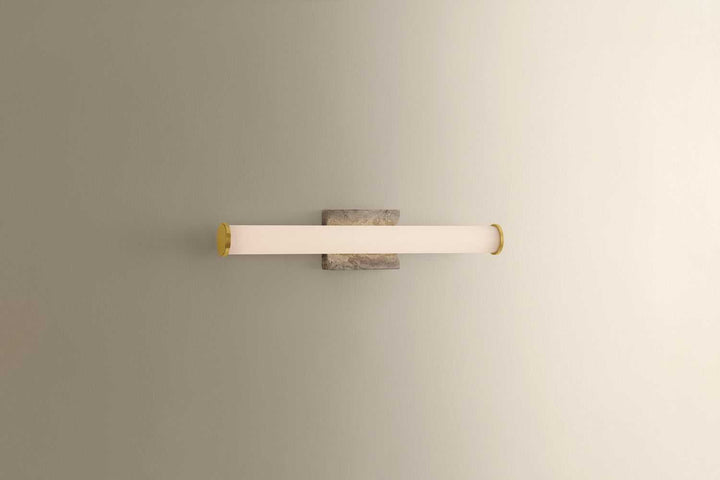 Stony Point LED Wall Sconce in Aged Brass Hudson Valley Canada