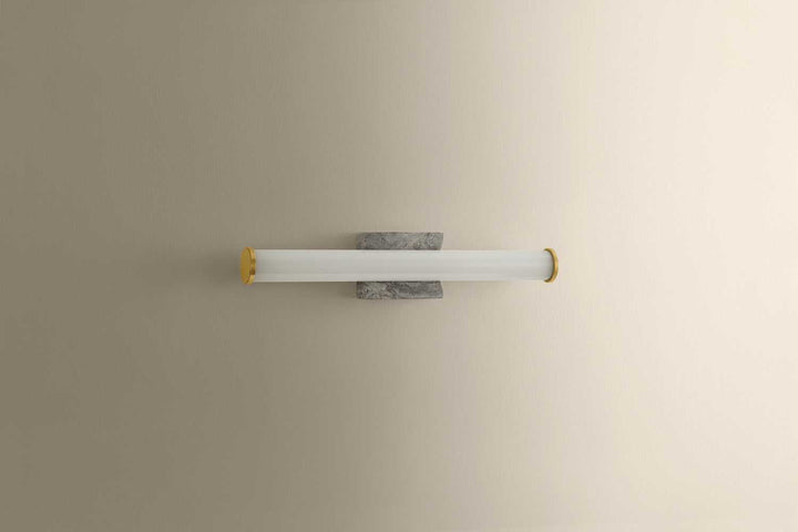 Stony Point LED Wall Sconce in Aged Brass Hudson Valley Canada