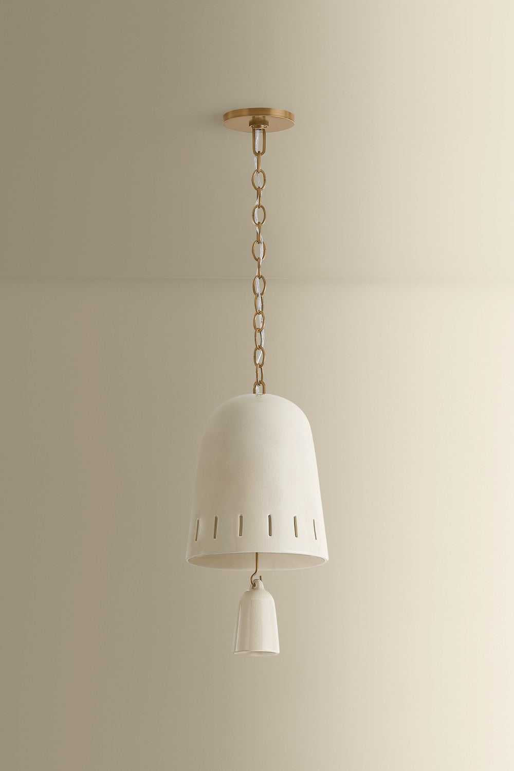 Omi One Light Pendant in Patina Brass Hudson Valley Canada