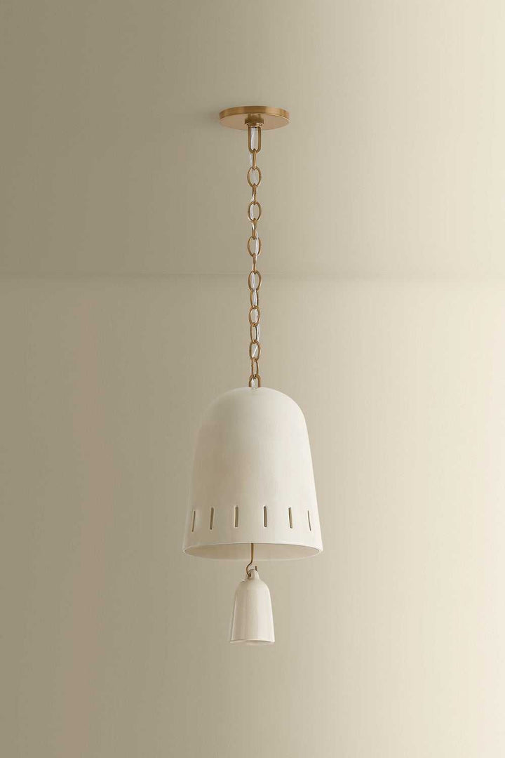 Omi One Light Pendant in Patina Brass Hudson Valley Canada