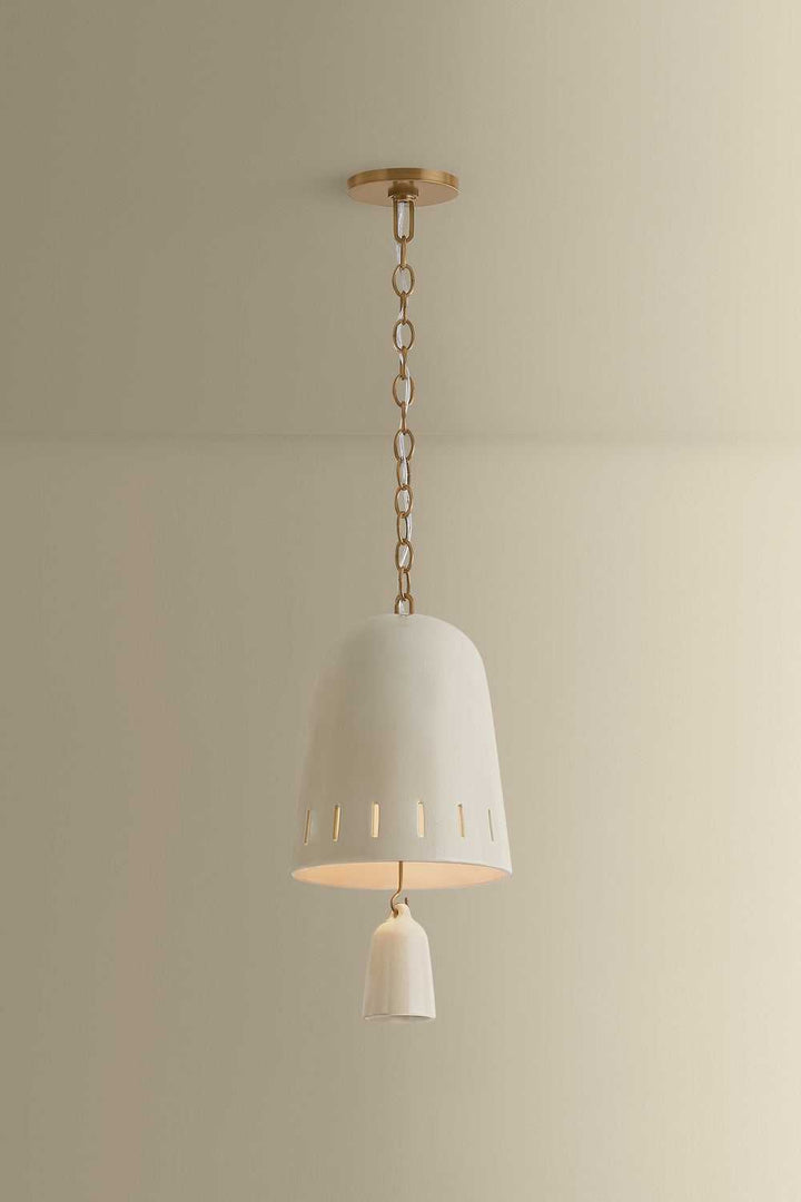 Omi One Light Pendant in Patina Brass Hudson Valley Canada