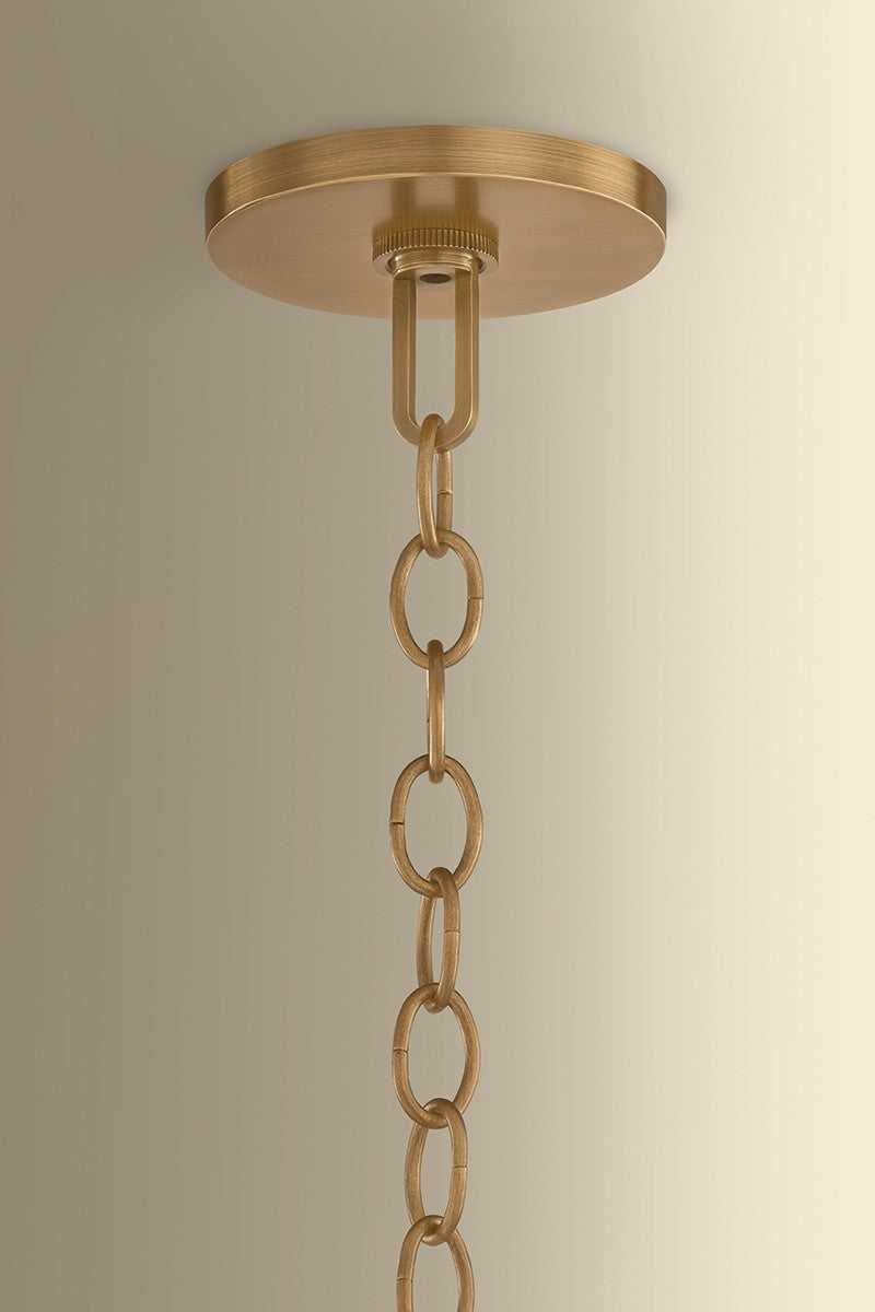 Omi One Light Pendant in Patina Brass Hudson Valley Canada