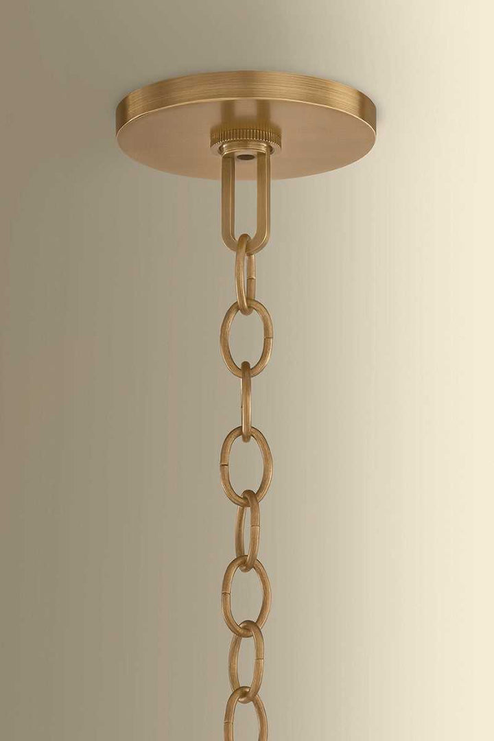 Omi One Light Pendant in Patina Brass Hudson Valley Canada