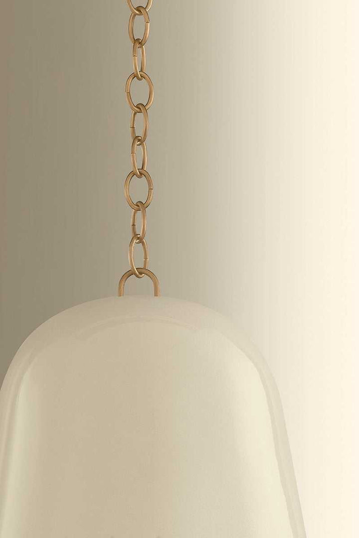 Omi One Light Pendant in Patina Brass Hudson Valley Canada