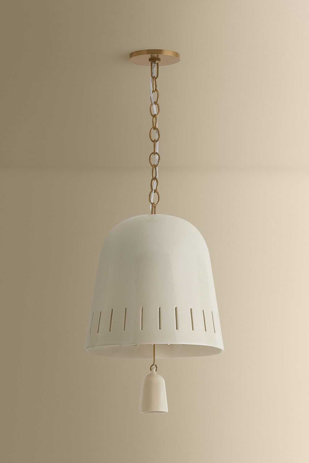 Omi One Light Pendant in Patina Brass Hudson Valley Canada