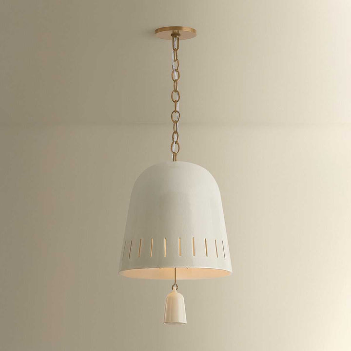Omi One Light Pendant in Patina Brass Hudson Valley Canada