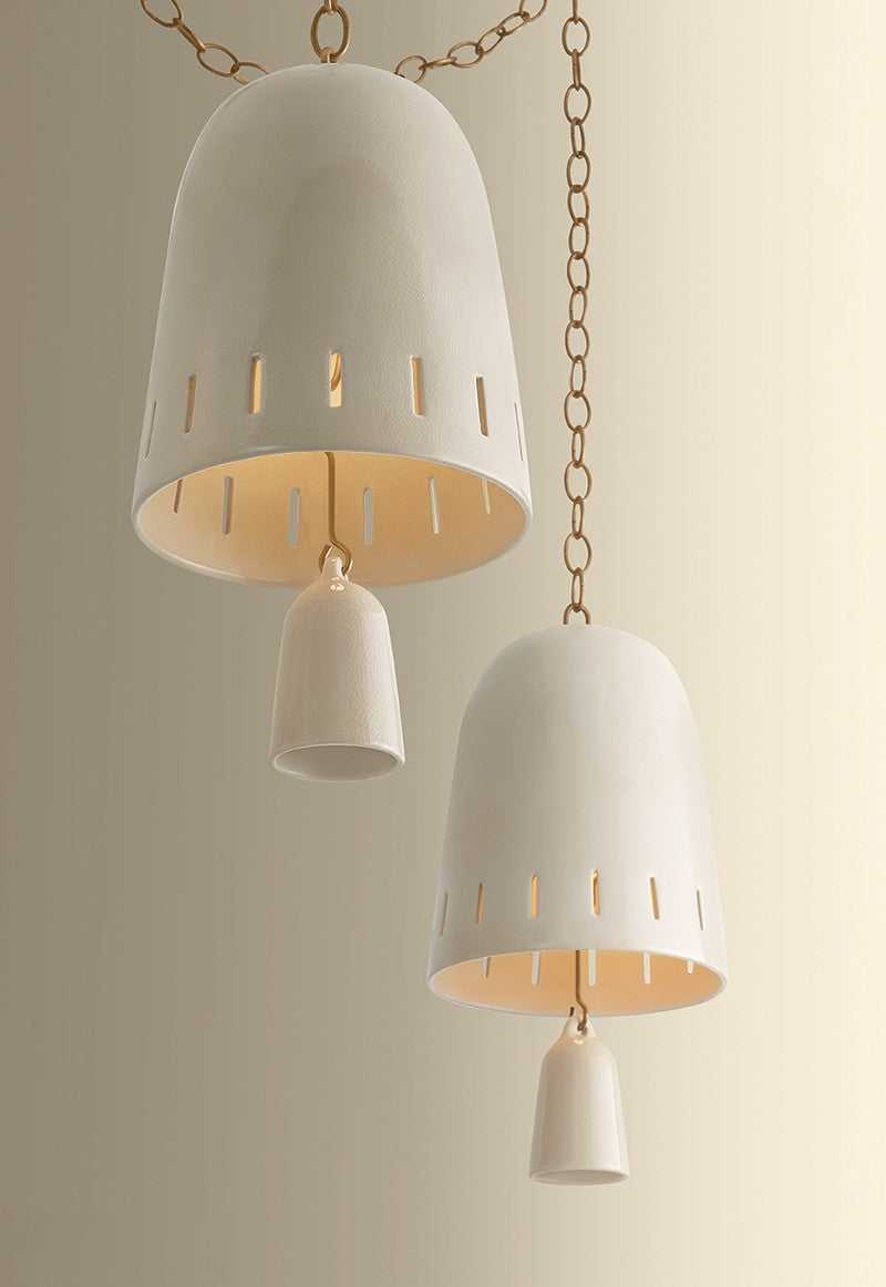 Omi Five Light Chandelier in Patina Brass Hudson Valley Canada