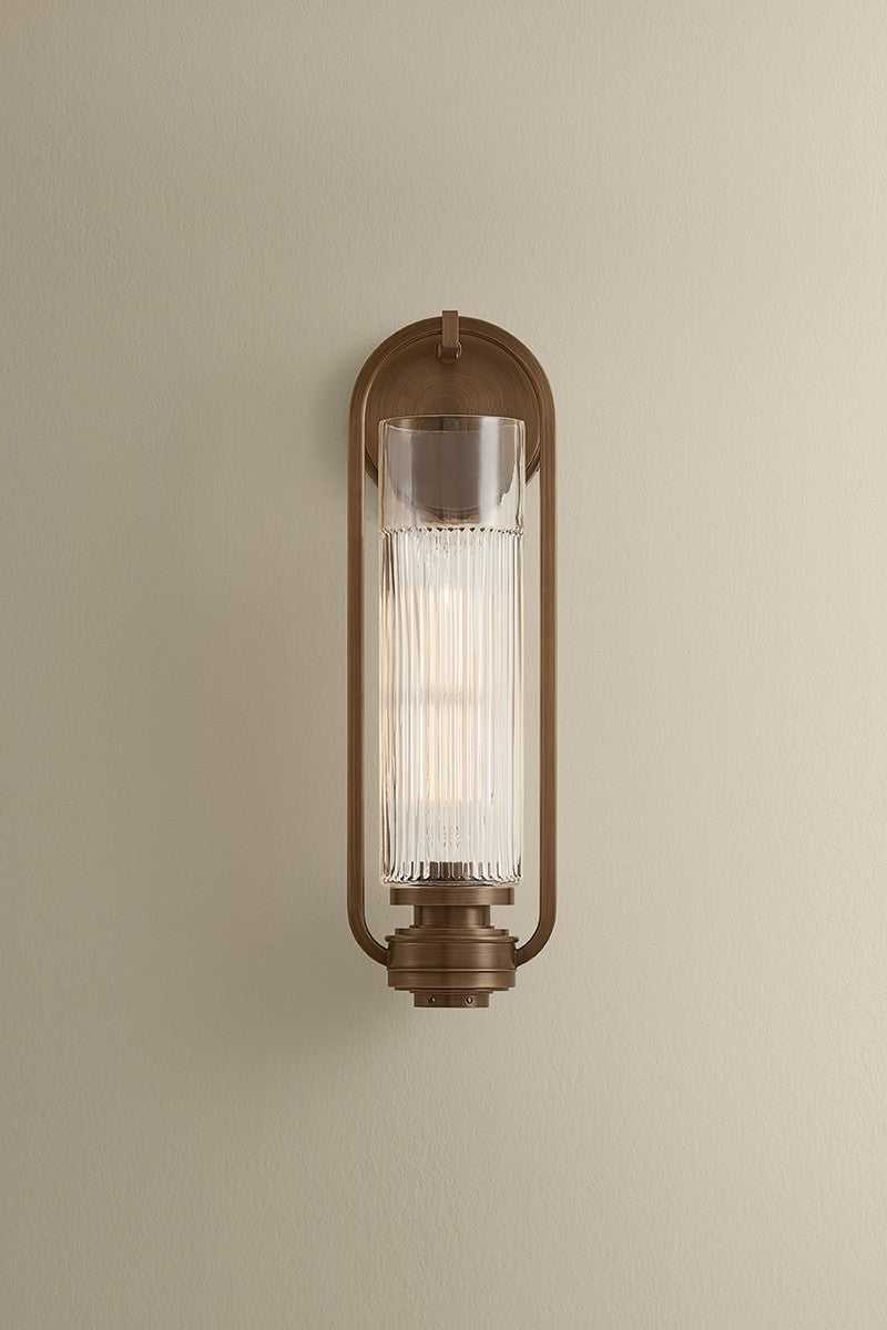 Binnewater One Light Wall Sconce in Historic Bronze Hudson Valley Canada