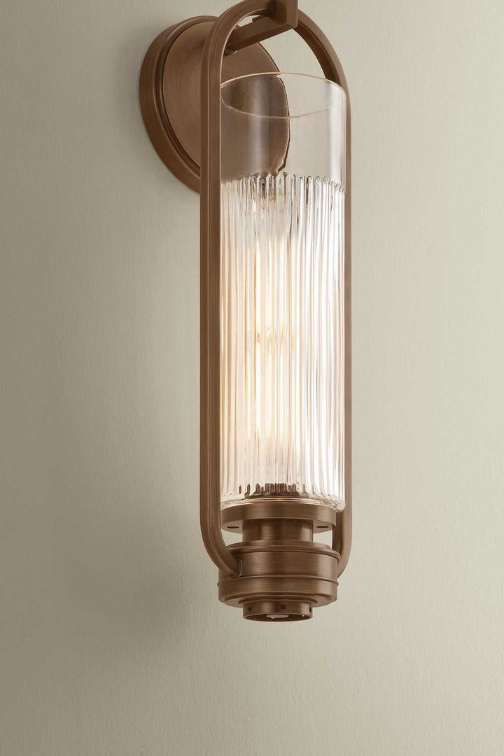 Binnewater One Light Wall Sconce in Historic Bronze Hudson Valley Canada