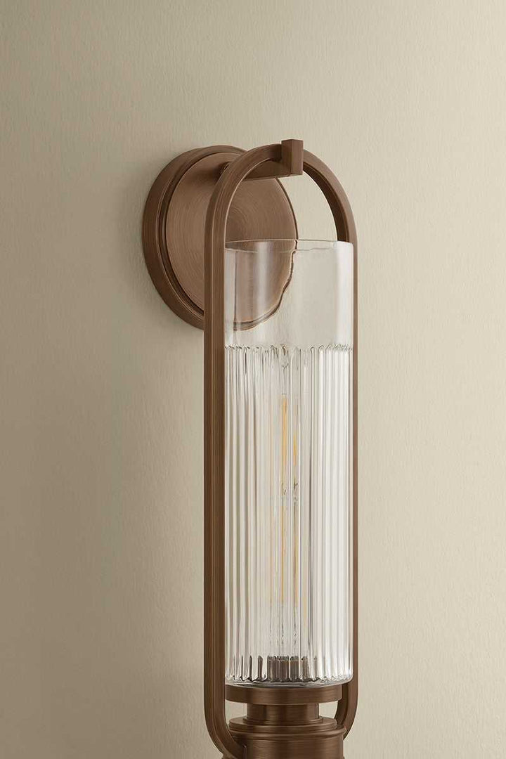 Binnewater One Light Wall Sconce in Historic Bronze Hudson Valley Canada