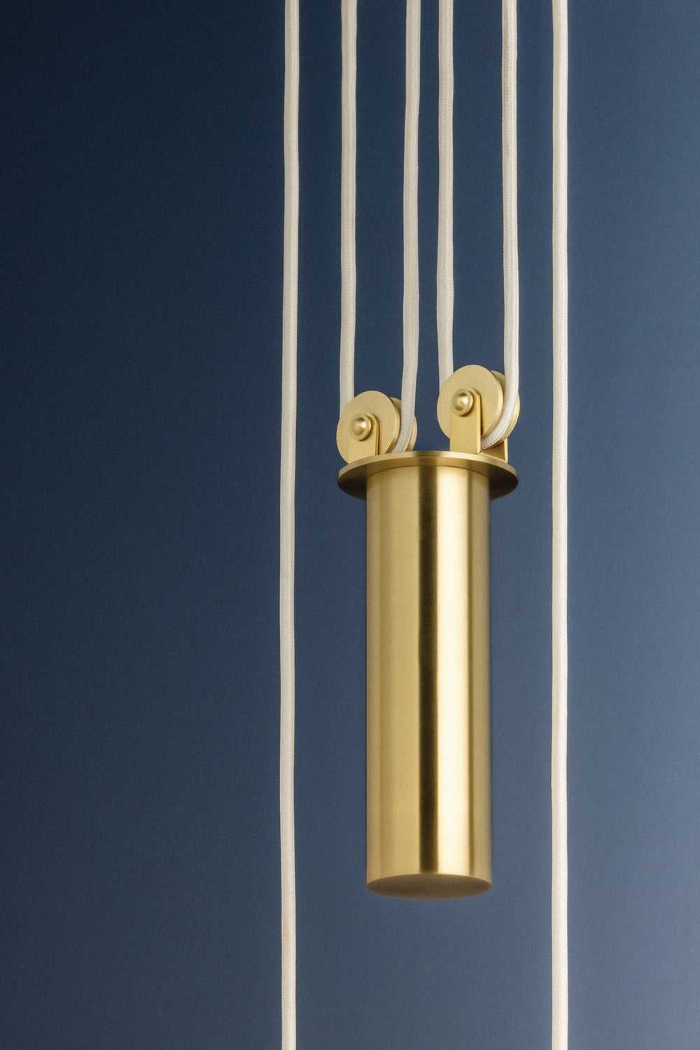 Emmons LED Pendant in Aged Brass Hudson Valley Canada