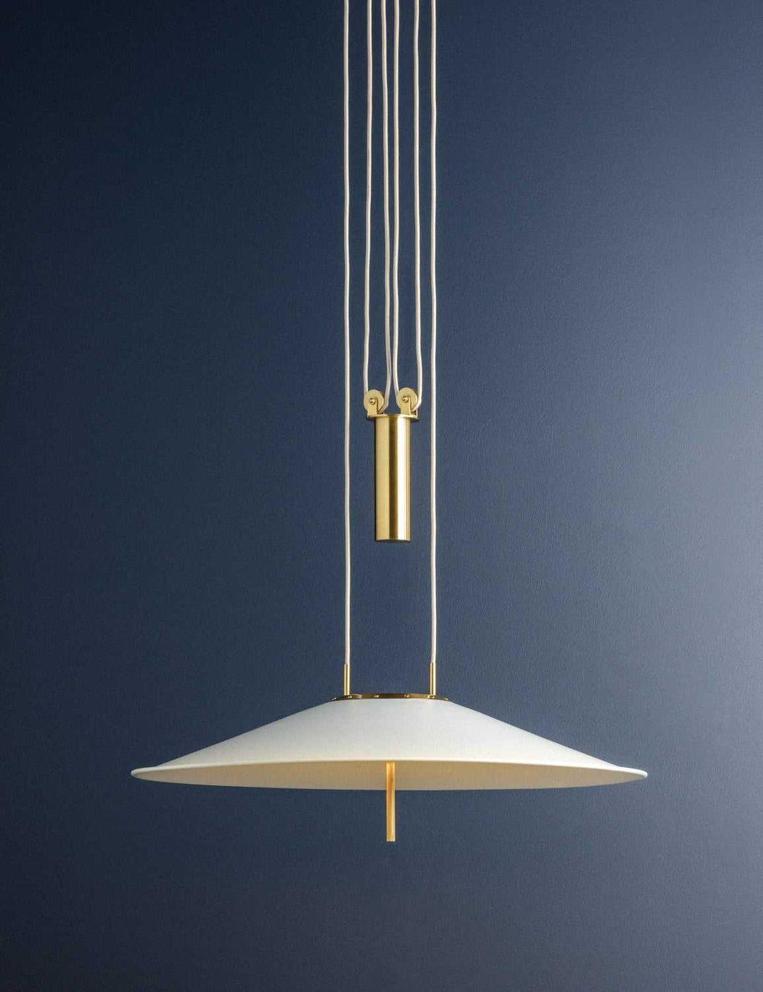 Emmons LED Pendant in Aged Brass Hudson Valley Canada