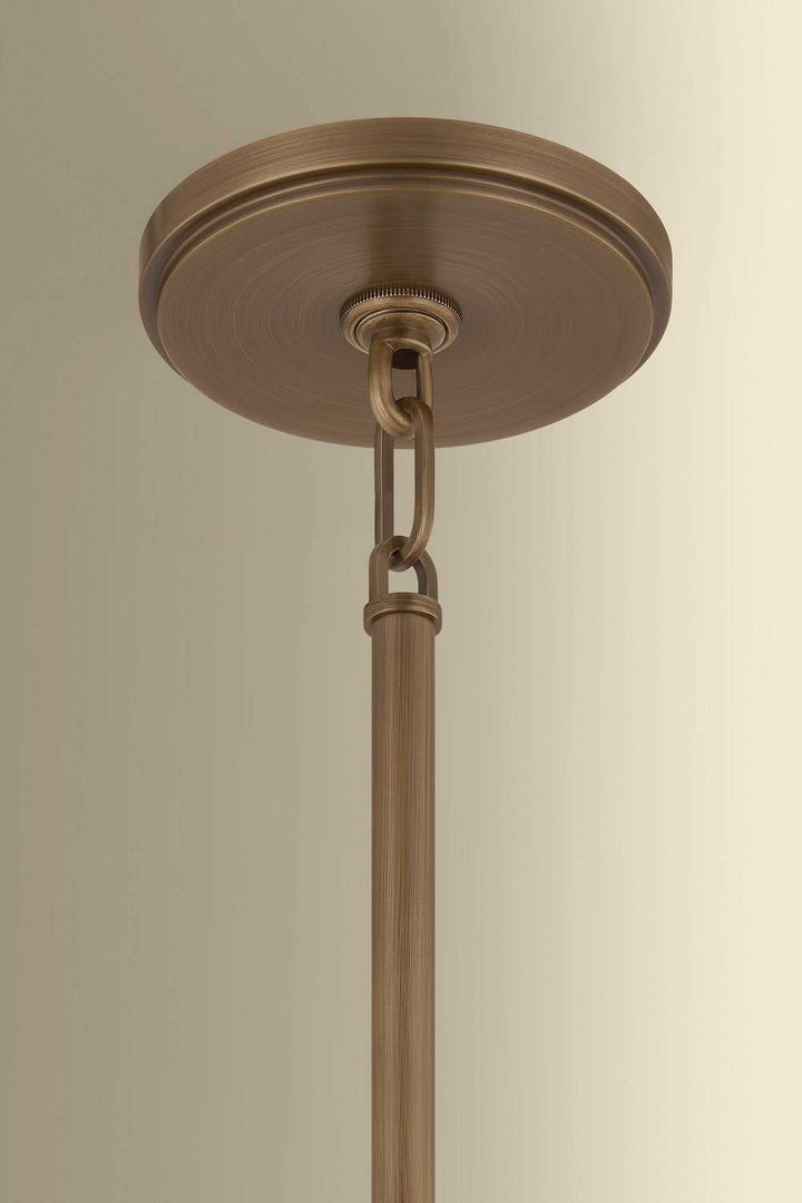 Bruceville One Light Pendant in Historic Bronze Hudson Valley Canada