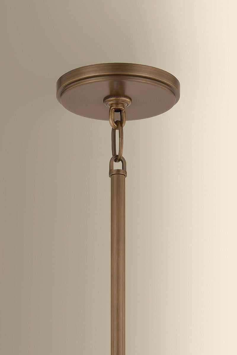Bruceville One Light Pendant in Historic Bronze Hudson Valley Canada