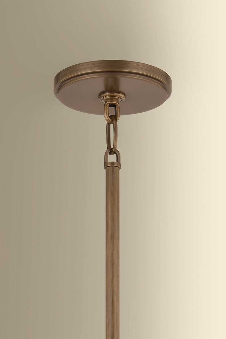 Bruceville One Light Pendant in Historic Bronze Hudson Valley Canada