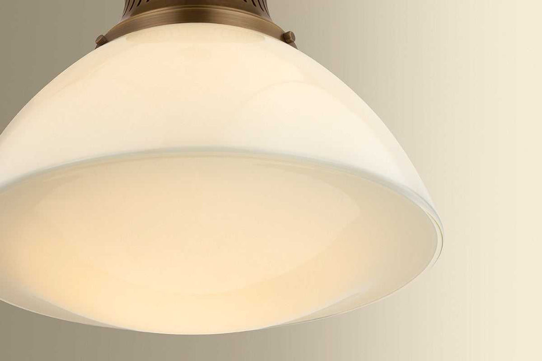 Bruceville One Light Pendant in Historic Bronze Hudson Valley Canada