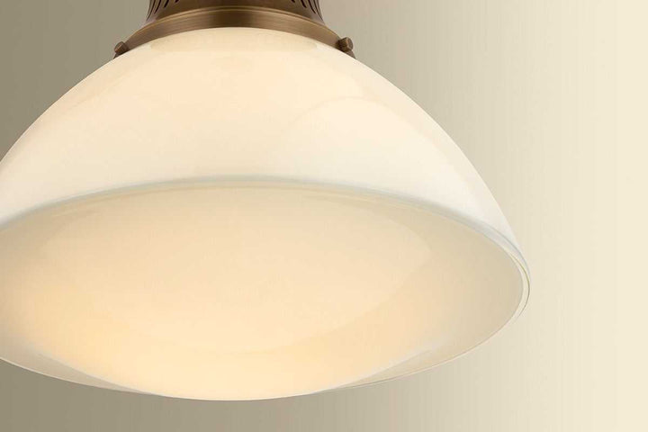 Bruceville One Light Pendant in Historic Bronze Hudson Valley Canada