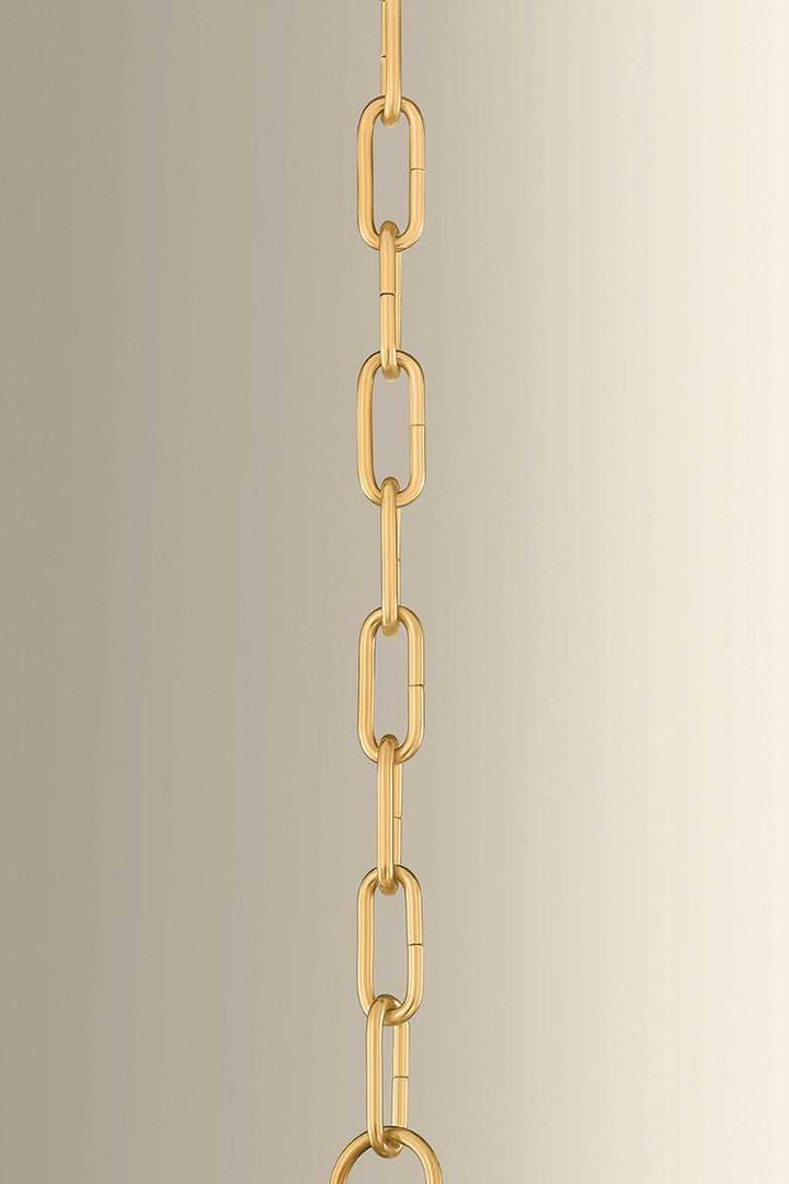 Southfields One Light Pendant in Aged Brass Hudson Valley Canada