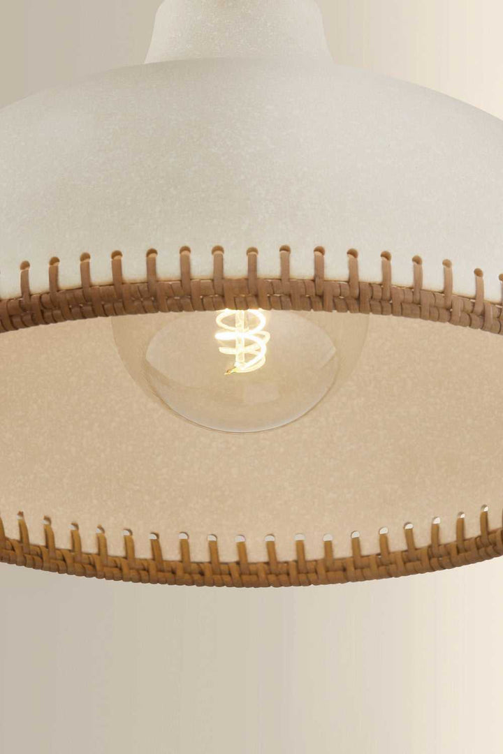 Southfields One Light Pendant in Aged Brass Hudson Valley Canada