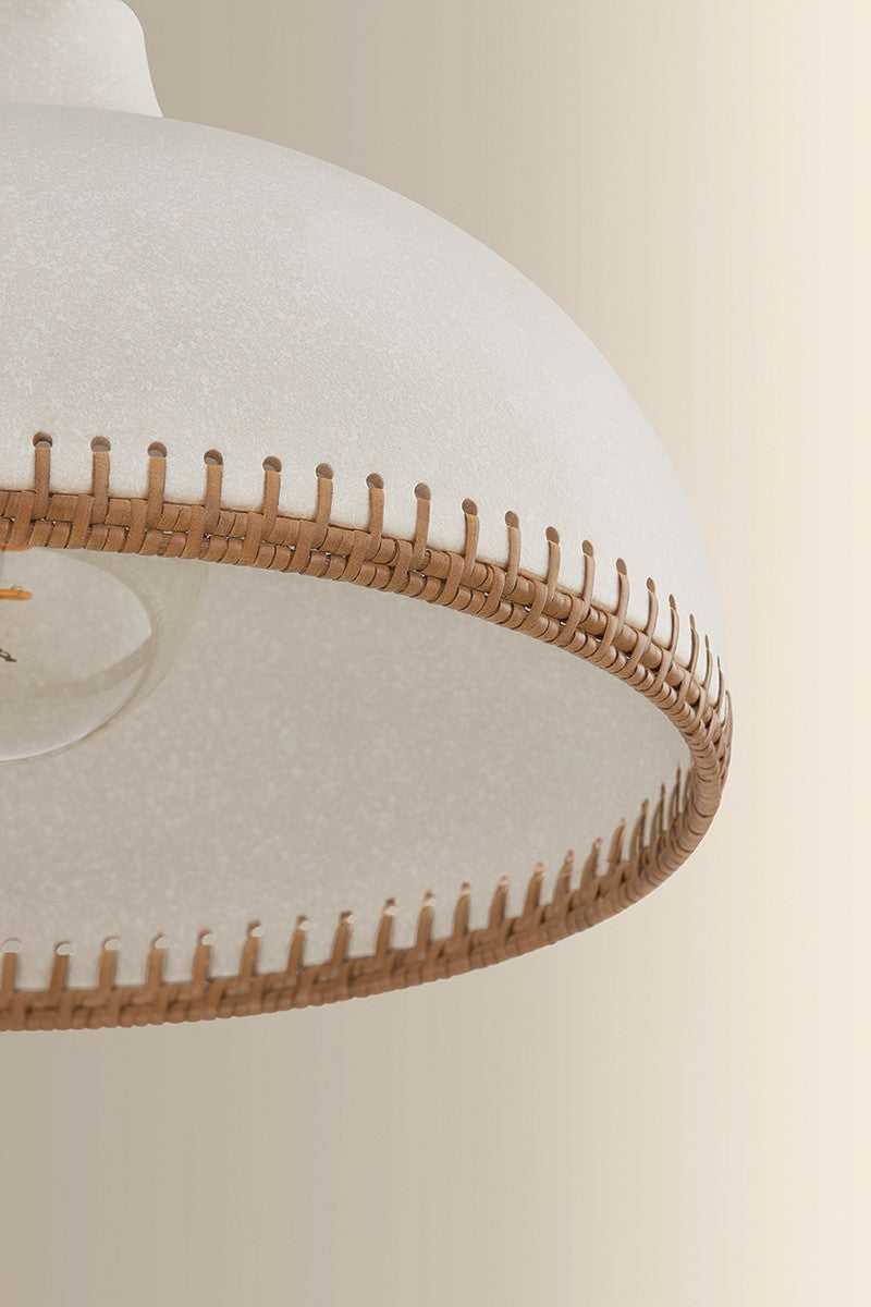 Southfields One Light Pendant in Aged Brass Hudson Valley Canada
