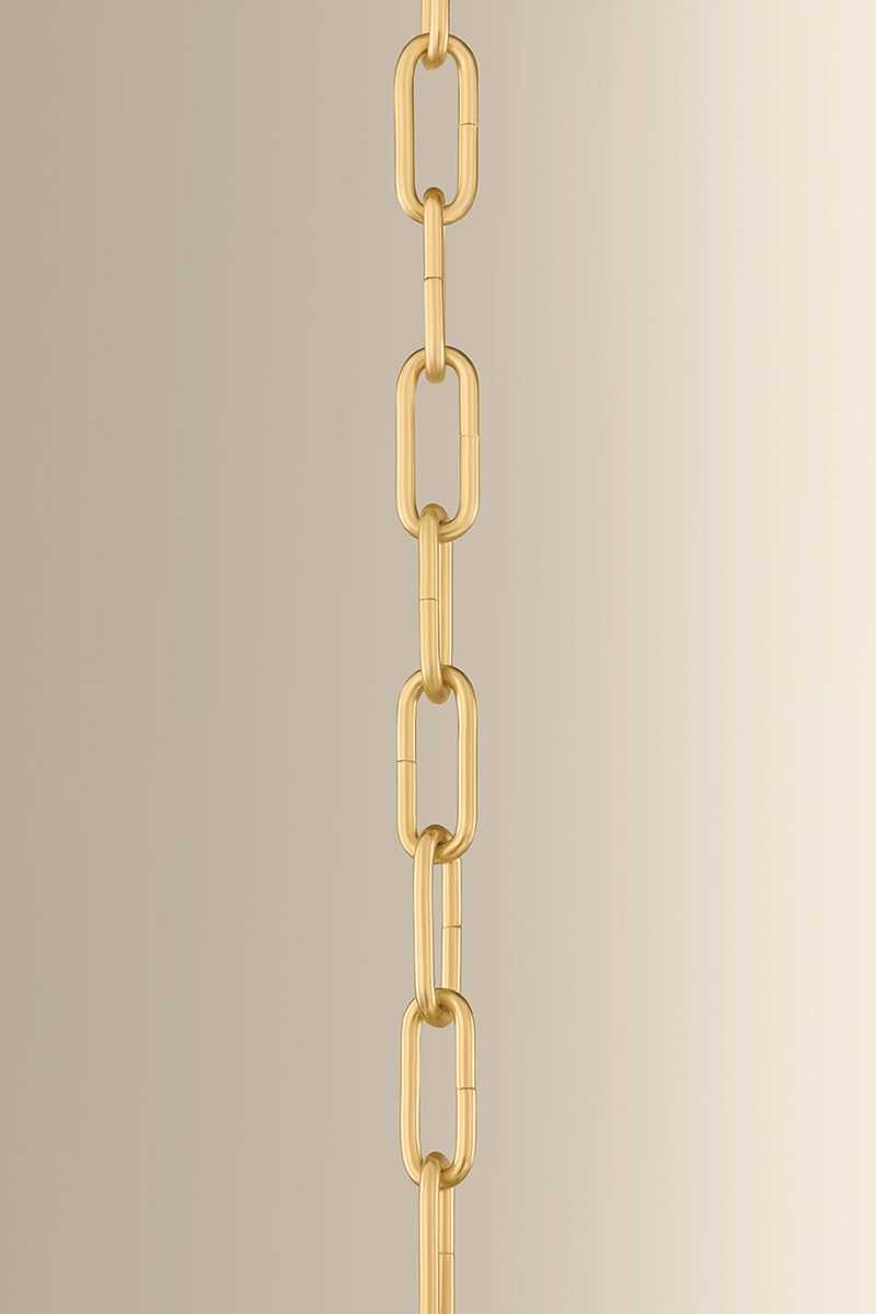 Southfields One Light Pendant in Aged Brass Hudson Valley Canada