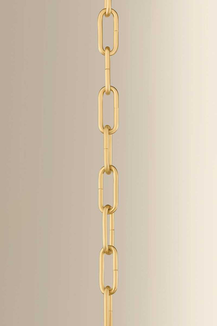 Southfields One Light Pendant in Aged Brass Hudson Valley Canada
