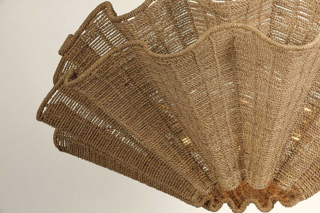 Hayworth Eight Light Chandelier in Vintage Gold Leaf Hudson Valley Canada