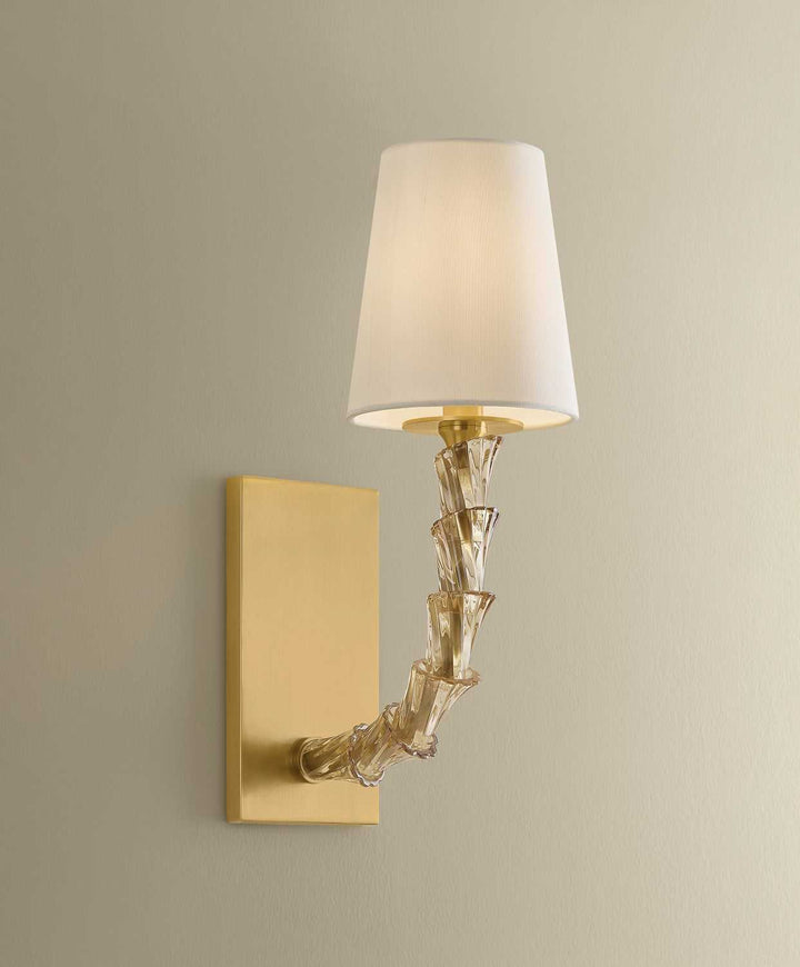 Calumet One Light Wall Sconce in Aged Brass Hudson Valley Canada