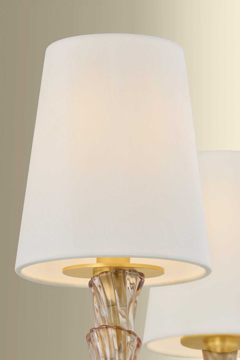Calumet Four Light Chandelier in Aged Brass Hudson Valley Canada
