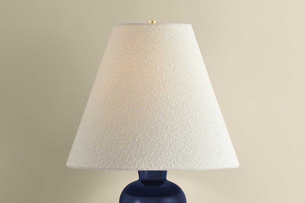 Dumont One Light Table Lamp in Aged Brass Hudson Valley Canada