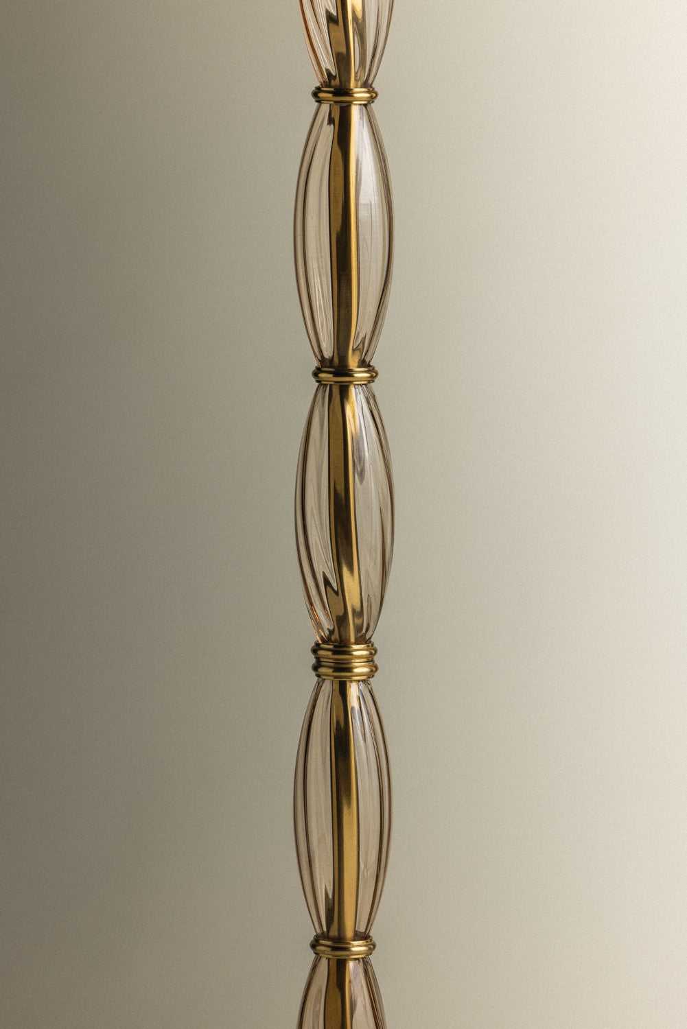 Bleecker One Light Floor Lamp in Aged Brass Hudson Valley Canada