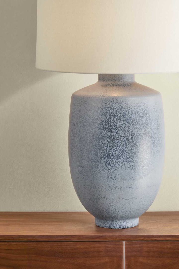 Hensonville One Light Table Lamp in Aged Brass Hudson Valley Canada