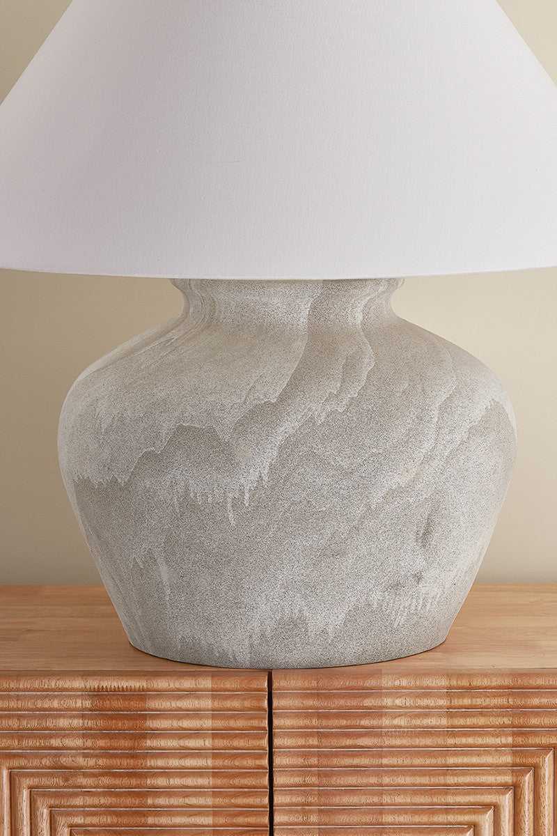 Allards One Light Table Lamp in Aged Brass Hudson Valley Canada