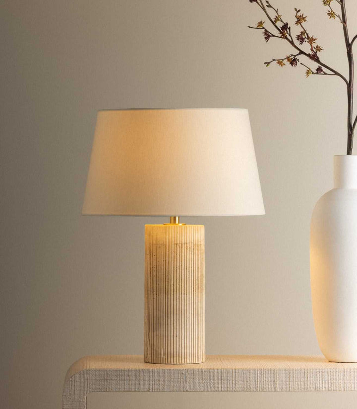 Highland Mills One Light Table Lamp in Aged Brass Hudson Valley Canada