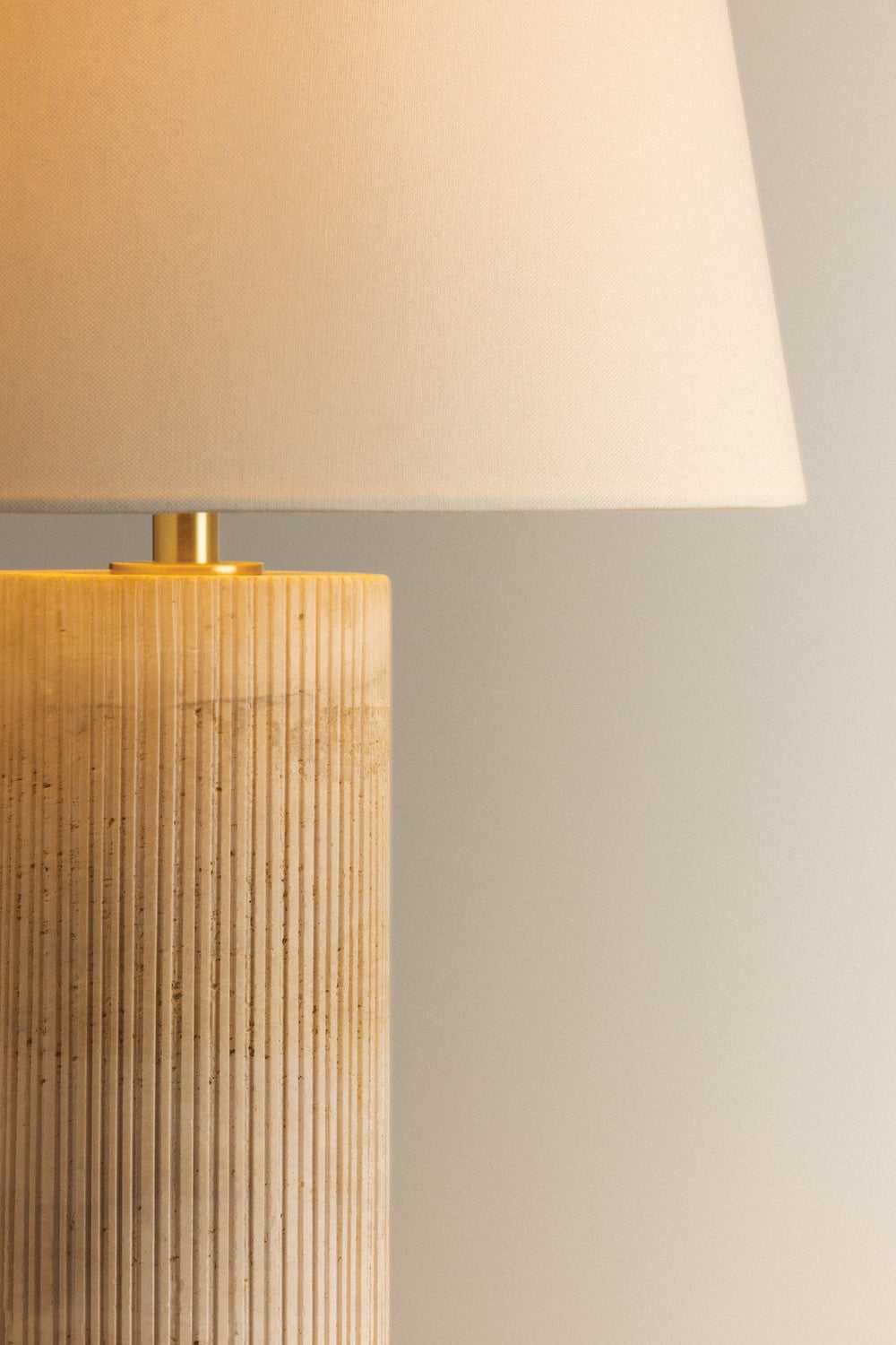 Highland Mills One Light Table Lamp in Aged Brass Hudson Valley Canada