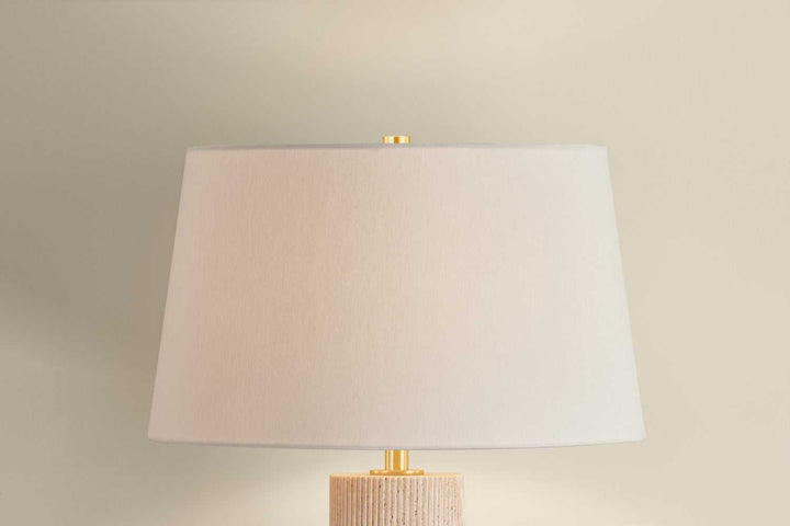 Highland Mills One Light Table Lamp in Aged Brass Hudson Valley Canada