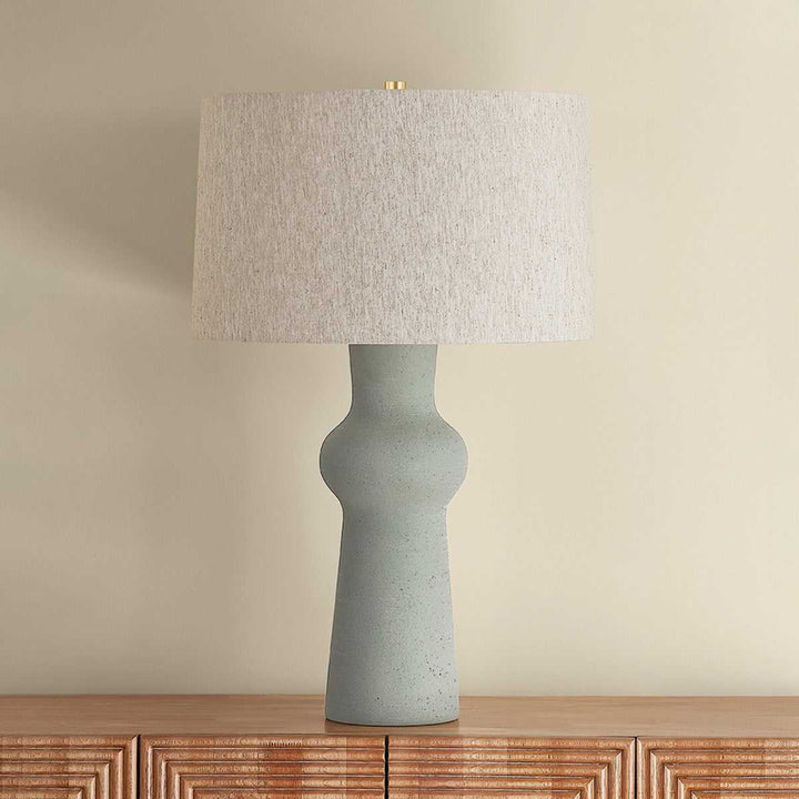 Heathway One Light Table Lamp in Aged Brass Hudson Valley Canada