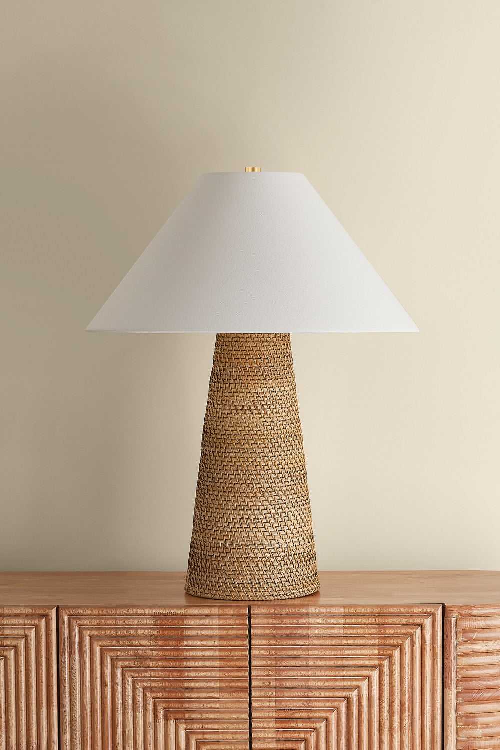 Forest Heights One Light Table Lamp in Aged Brass Hudson Valley Canada