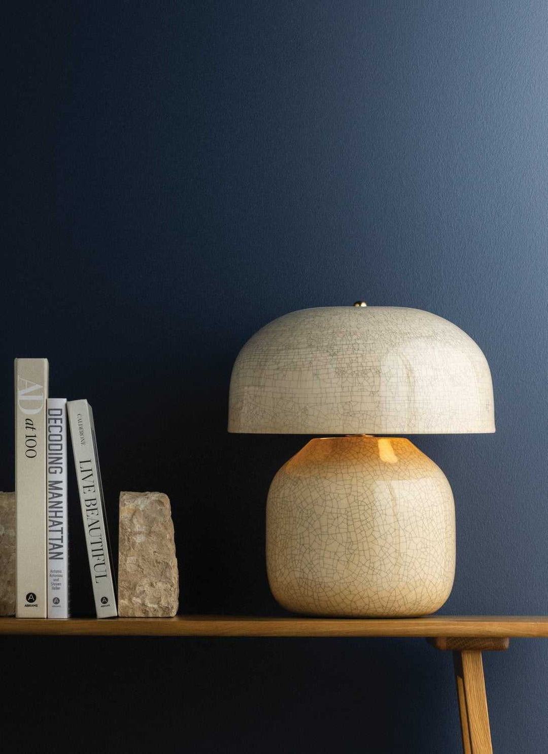 Leetown Two Light Table Lamp in Aged Brass Hudson Valley Canada