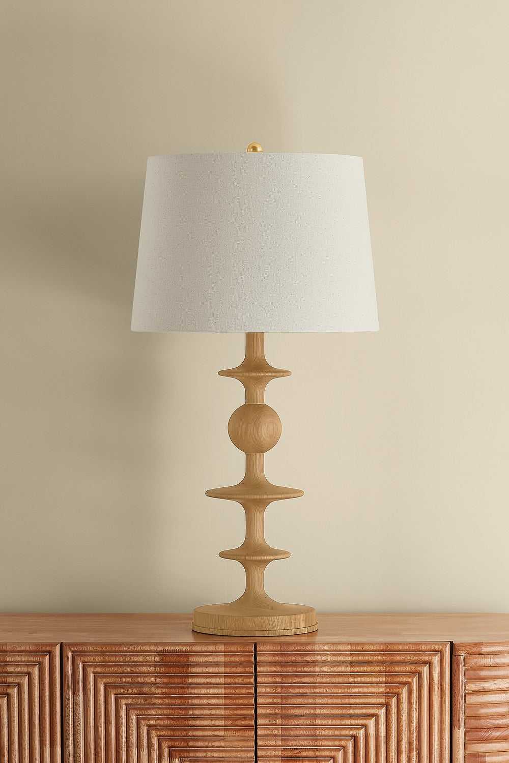 Jefferson Heights One Light Table Lamp in Aged Brass Hudson Valley Canada