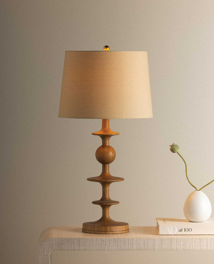Jefferson Heights One Light Table Lamp in Aged Brass Hudson Valley Canada