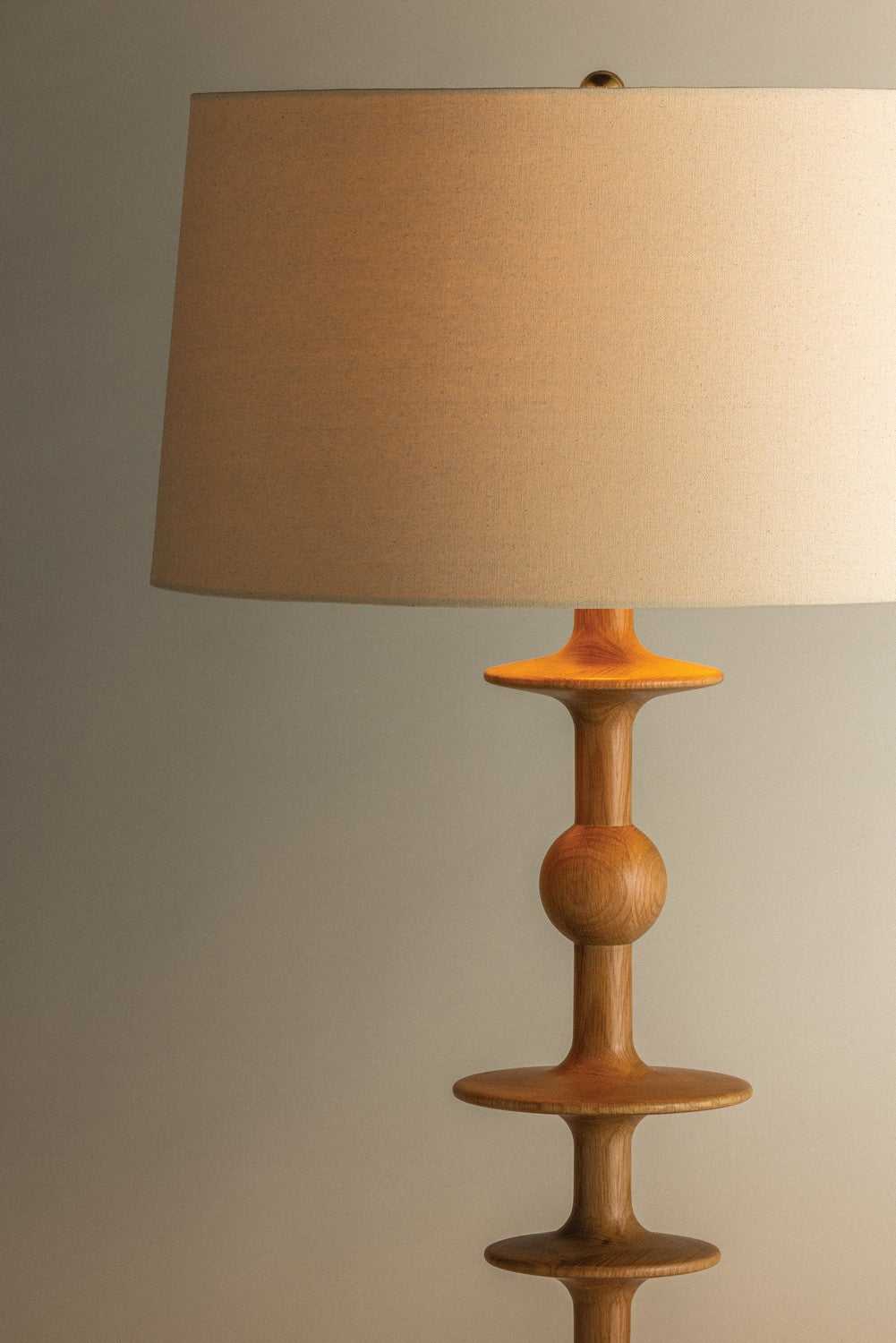 Jefferson Heights One Light Floor Lamp in Aged Brass Hudson Valley Canada