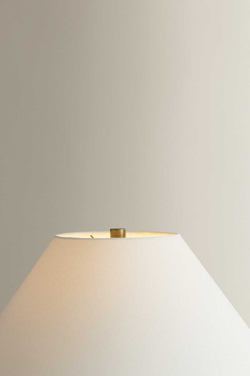 Arlin One Light Table Lamp in Patina Brass Hudson Valley Canada