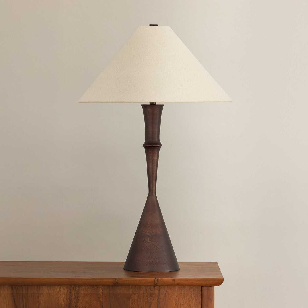 Viewmont One Light Table Lamp in Bronze Hudson Valley Canada