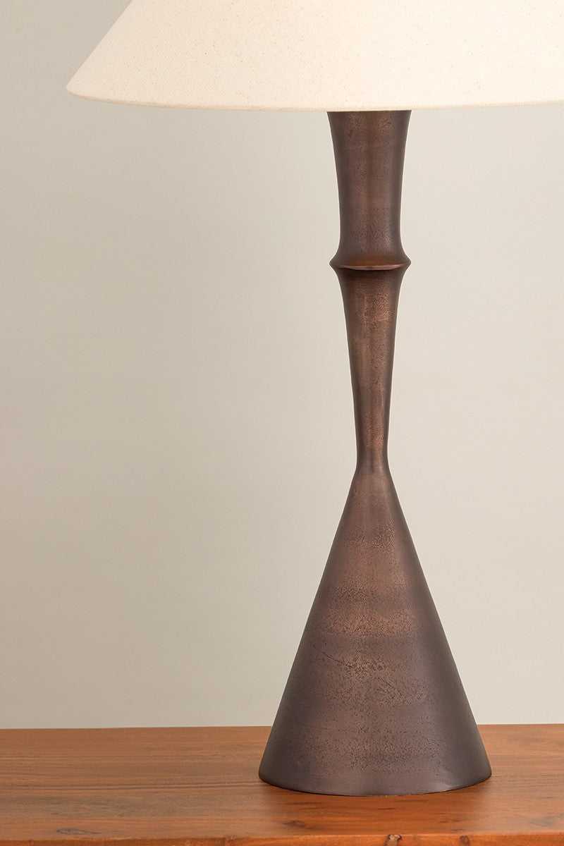 Viewmont One Light Table Lamp in Bronze Hudson Valley Canada