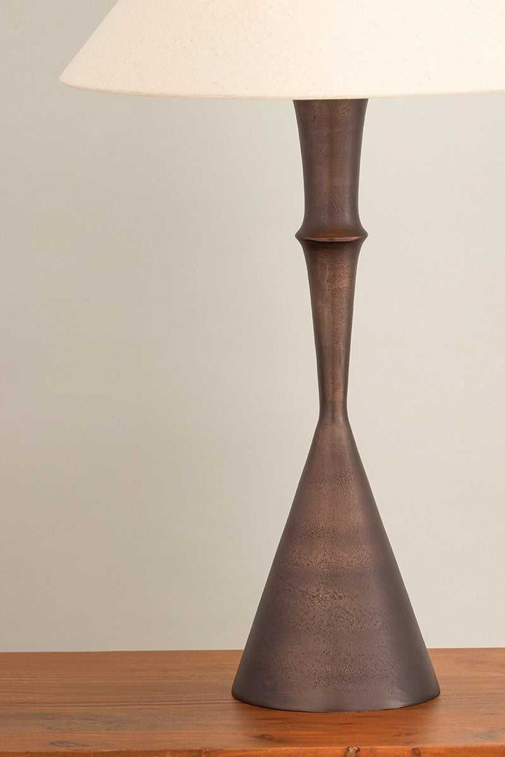 Viewmont One Light Table Lamp in Bronze Hudson Valley Canada