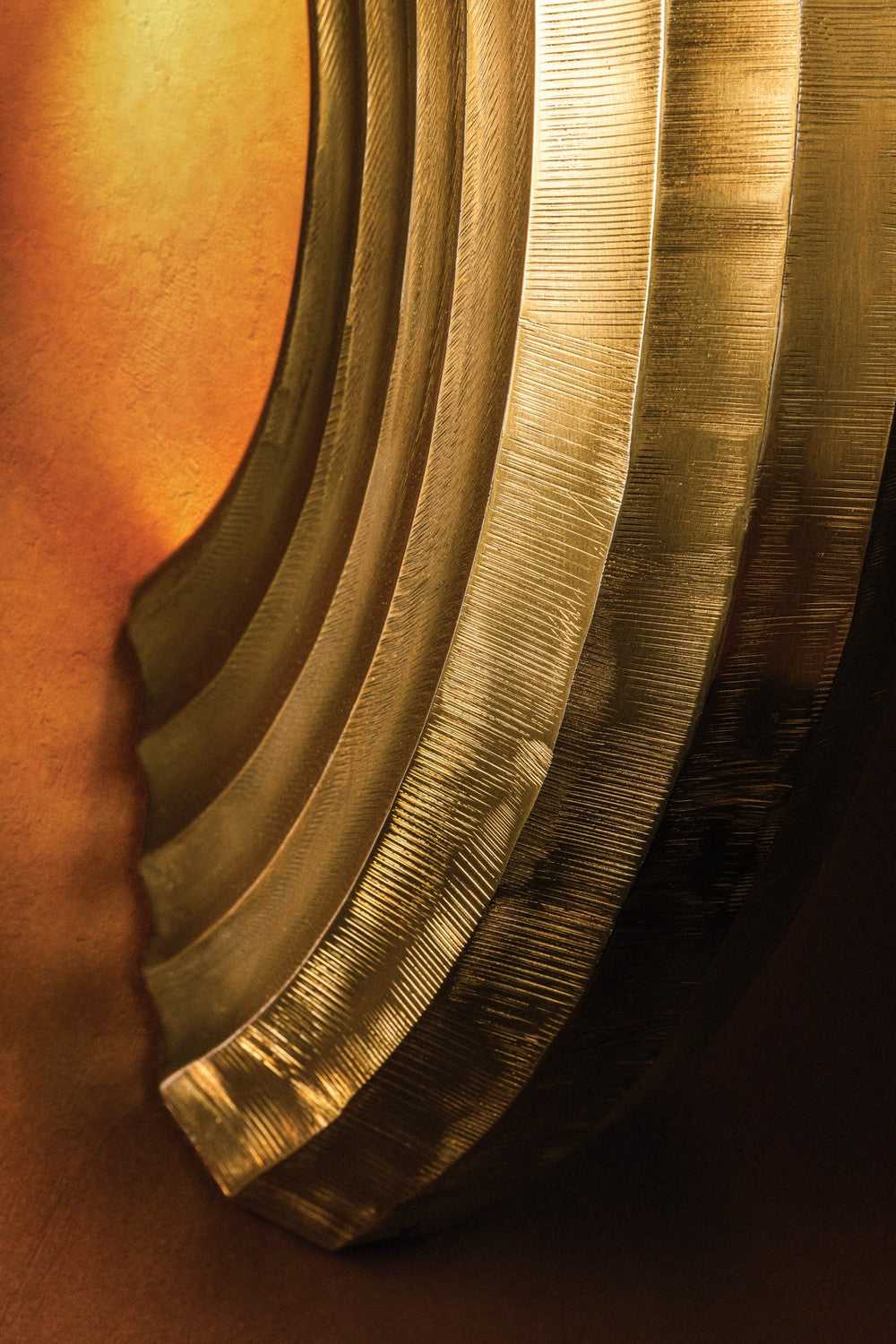 Enko Two Light Wall Sconce in Vintage Brass Corbett Lighting Canada