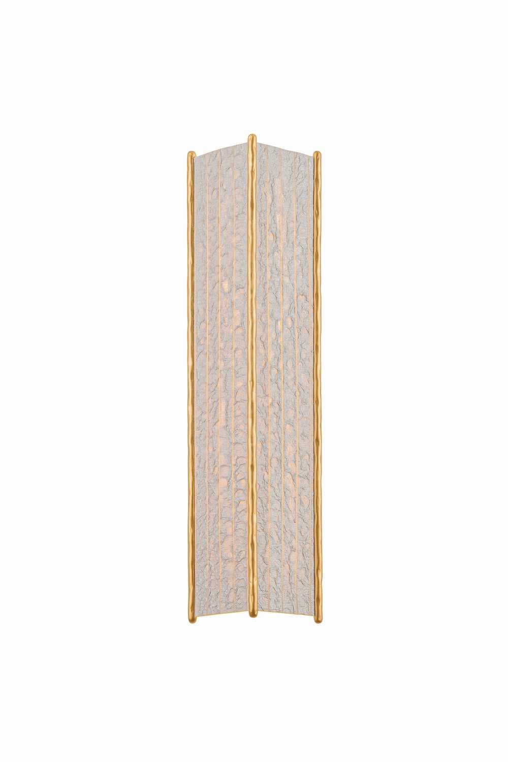 Mostar LED Wall Sconce in Vintage Gold Leaf Corbett Lighting Canada