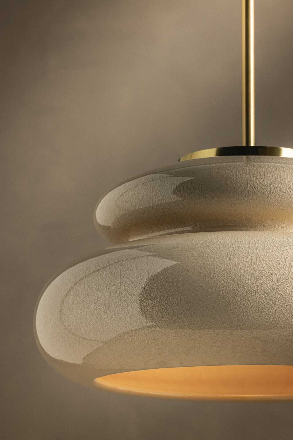 Pia One Light Pendant in Aged Brass Mitzi Canada